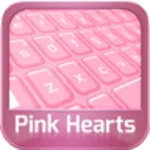 Logo of Keyboard Pink Hearts android Application 